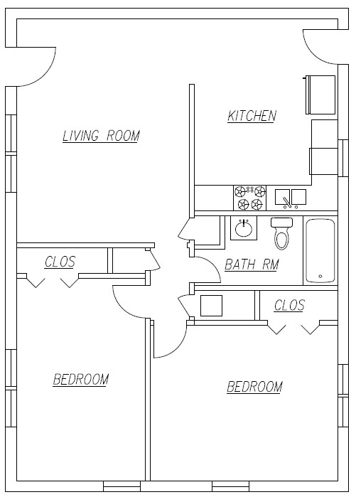 Apartment Floor Plan 2